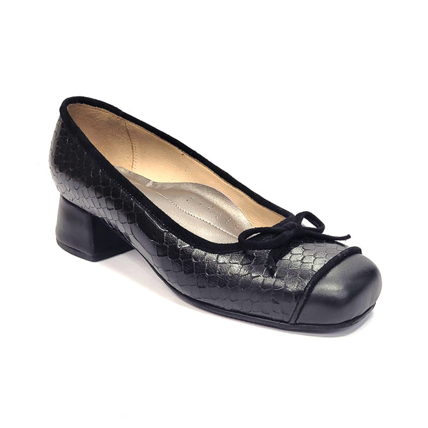 ✦ LUXURY COUTURE BLACK BALLERINA  ✦